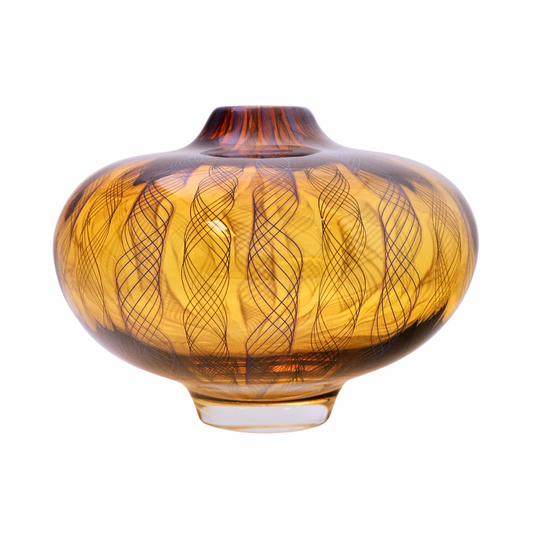 Orb Vessel - Amber/Blu