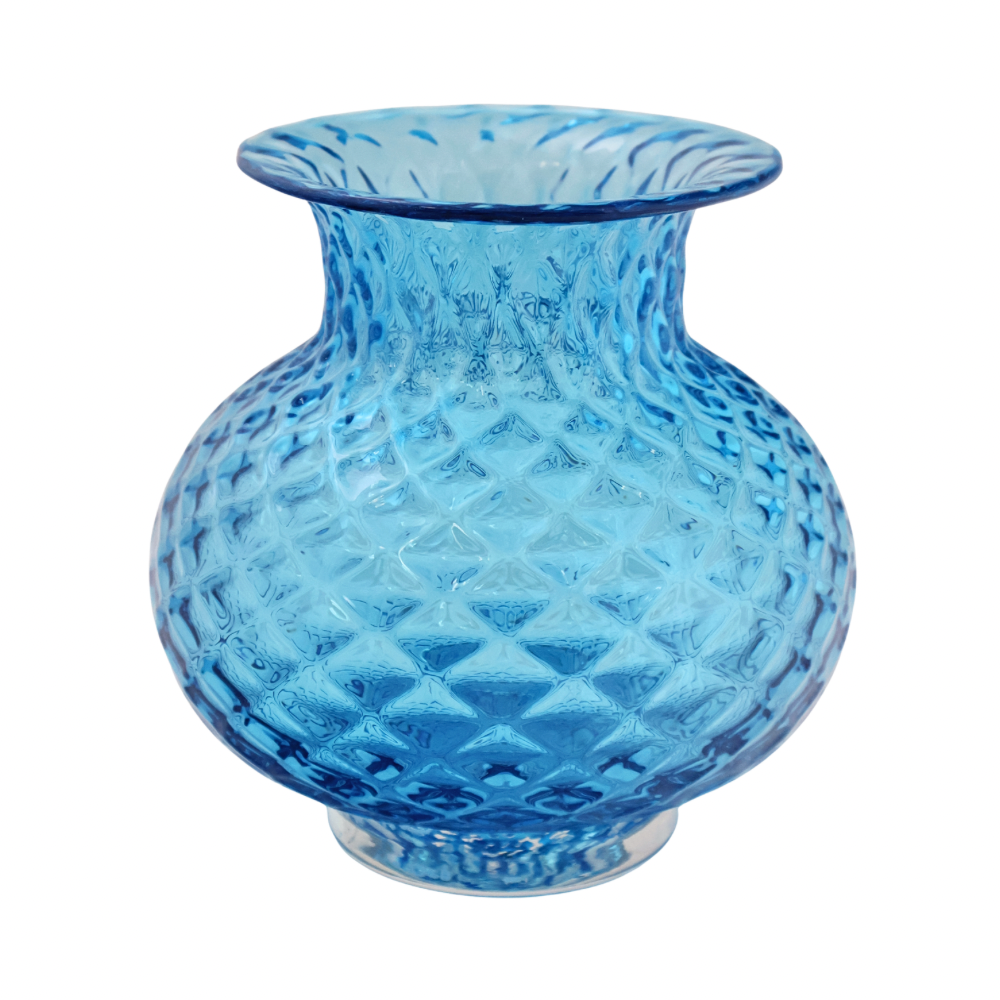 Pineapple Vase - Blue