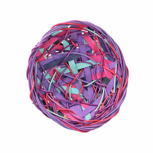 Medium Dish. Purple