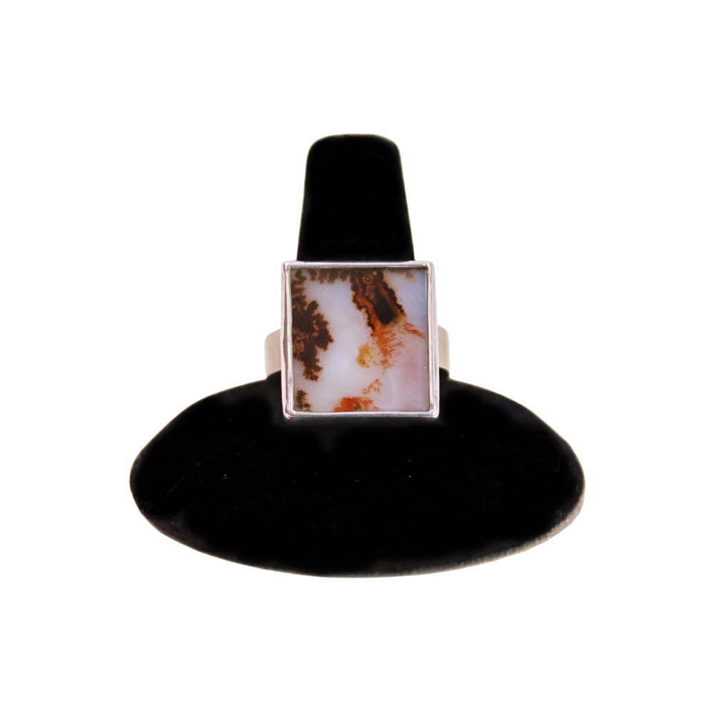 Square Agate Ring