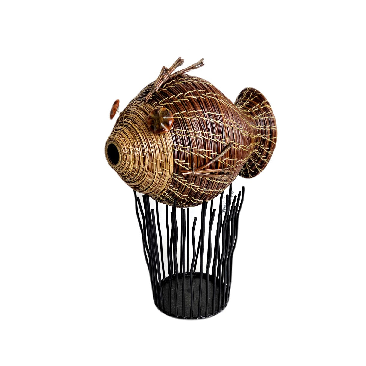 Fumed Fish with Stand