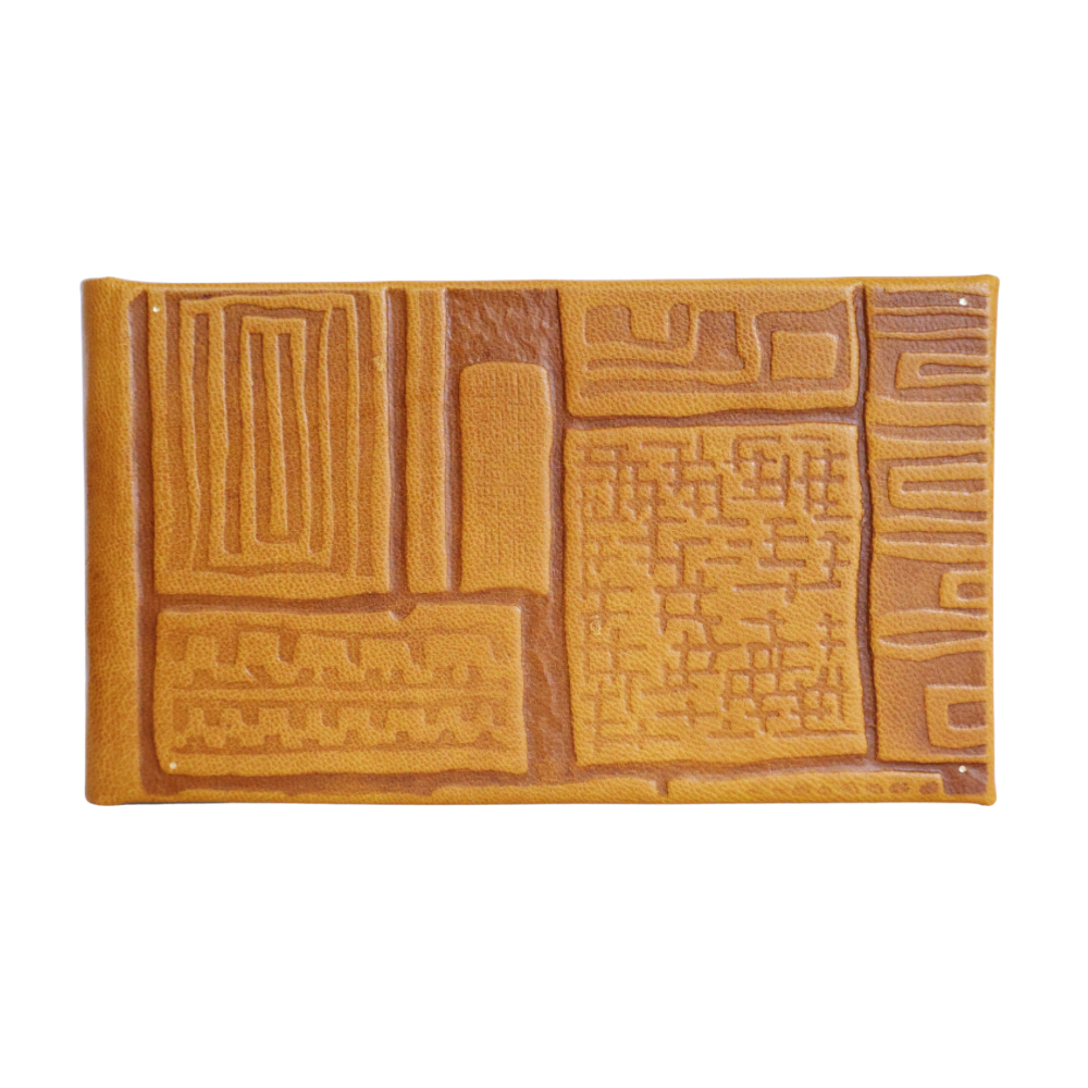 4x7 Hardbound Journal Block Print