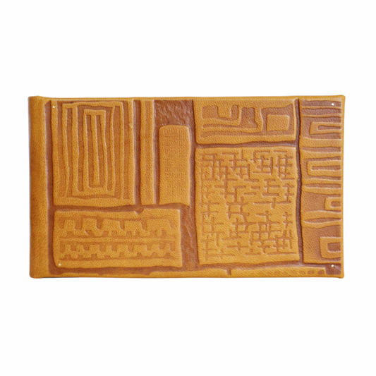 4x7 Hardbound Journal Block Print