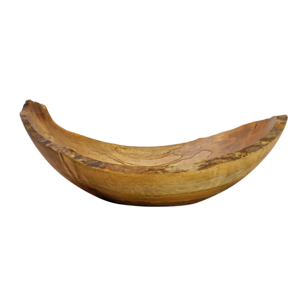 Oval Maple Bowl