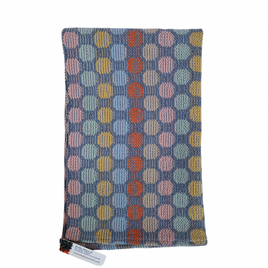 Handwoven Kitchen Towels - Blue/Polka Dot