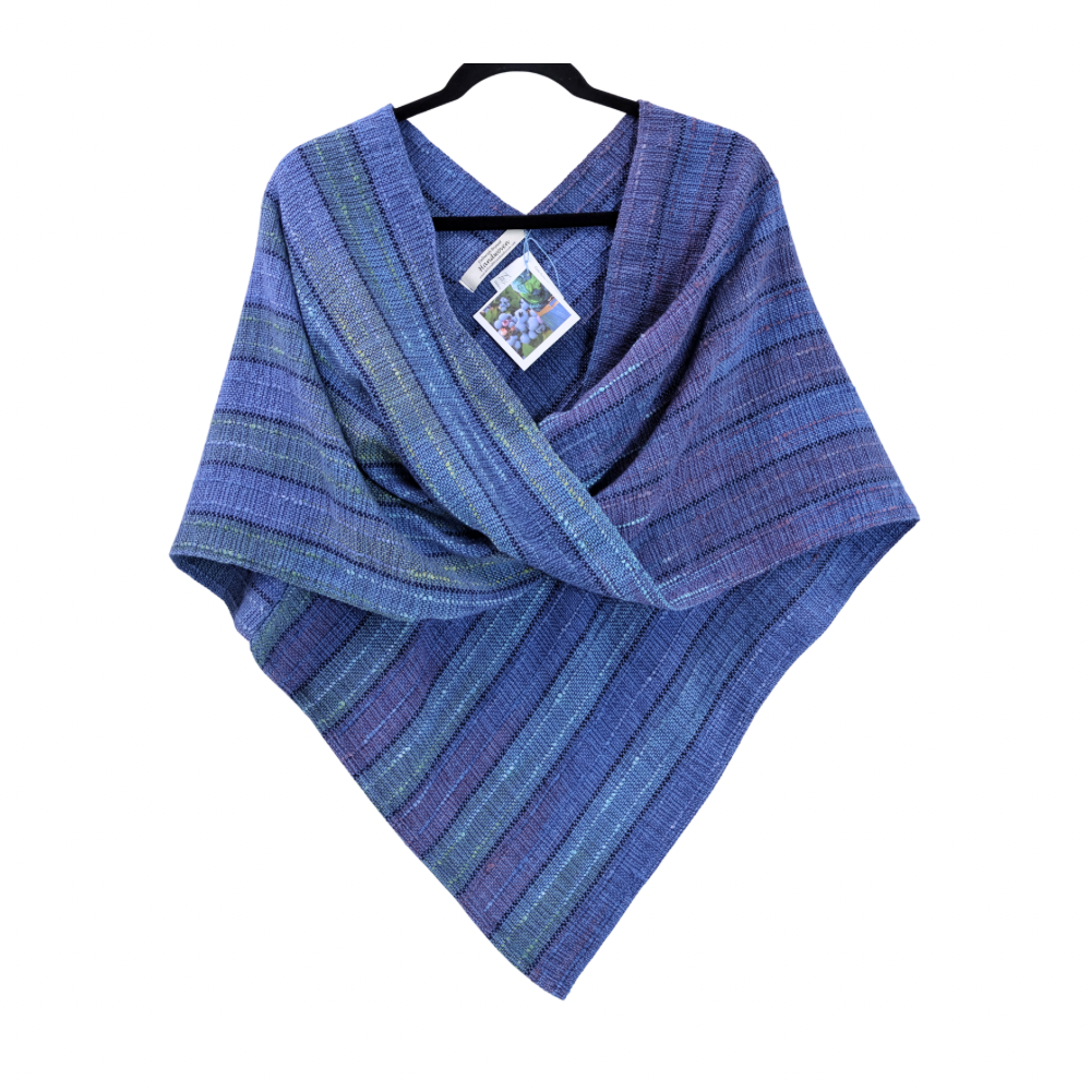 Blueberry Twist Shawl