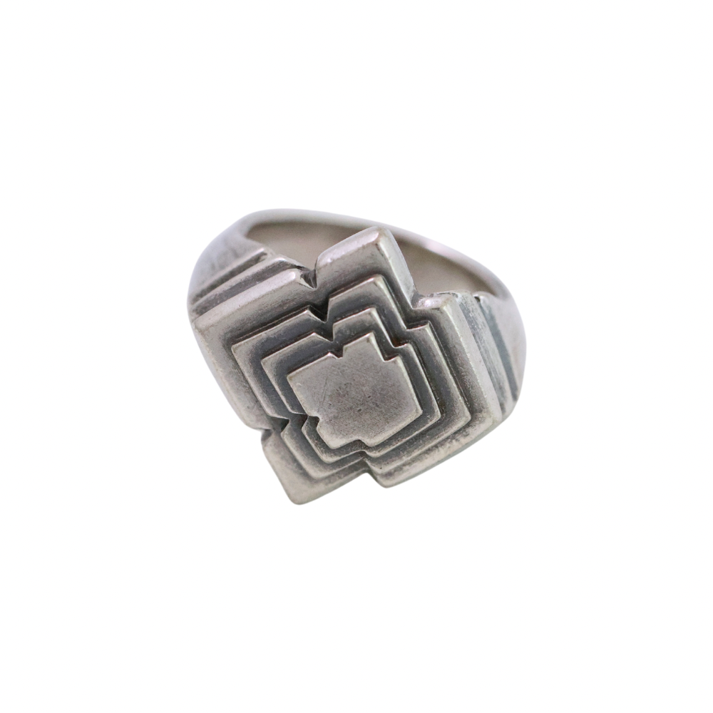 Ziggurat Design Ring