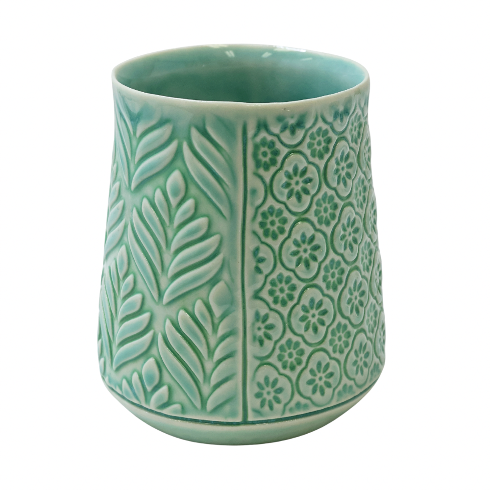 Patterned Cups - Solid Color