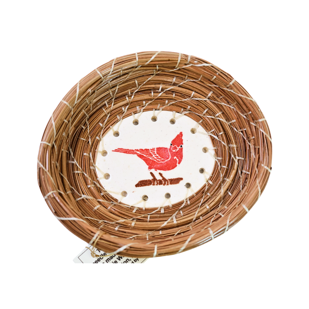 Oval Sm. Cardinal Basket