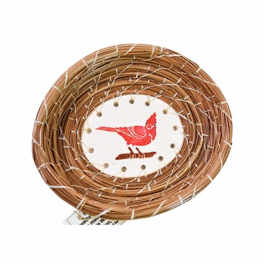 Oval Sm. Cardinal Basket