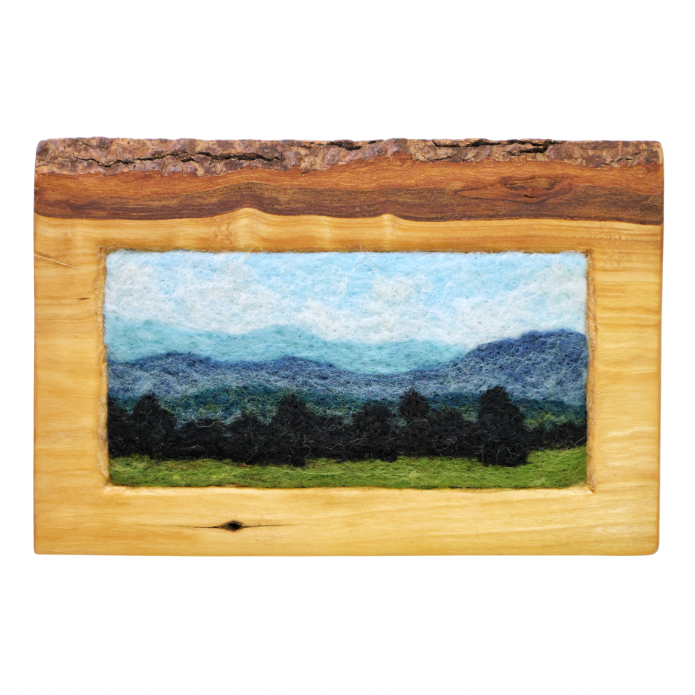 Mountains Live Edge Pine