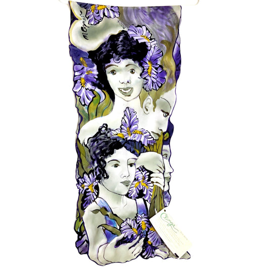 Iris Girls Silk Scarf