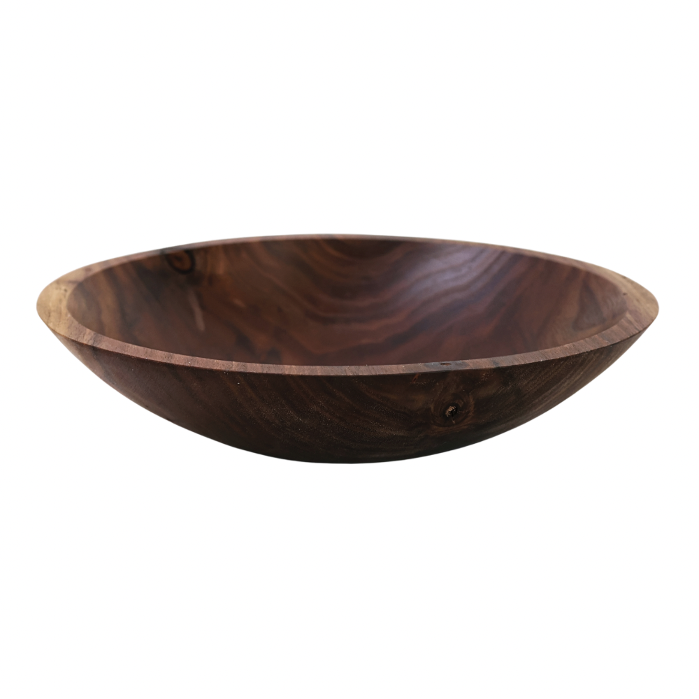 Small Round Bowl - Walnut