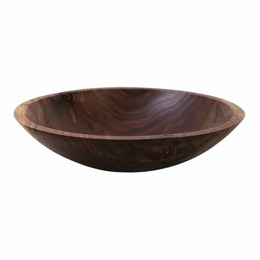 Small Round Bowl - Walnut
