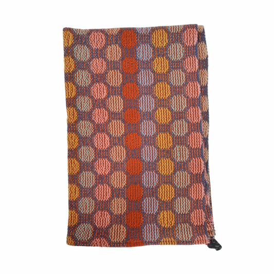 Handwoven Kitchen Towels - Red/Polka Dot