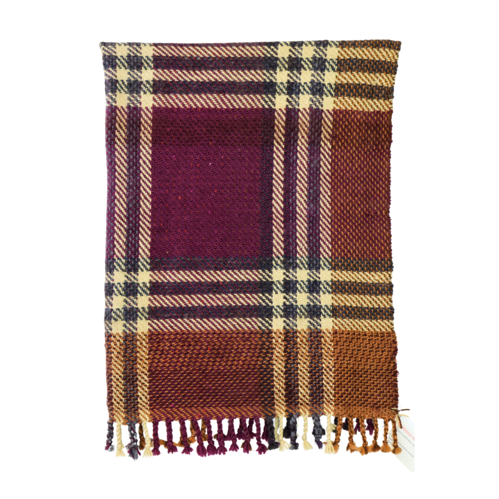 Big Wooly Blanket BRGNDY