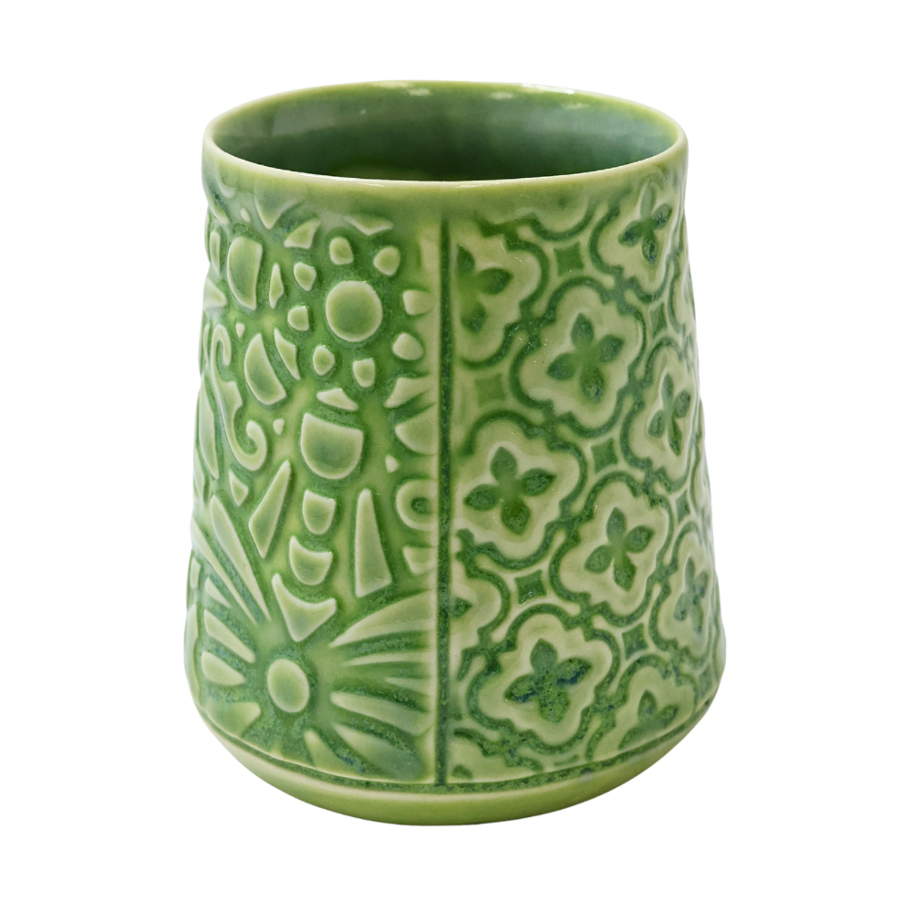 Patterned Cups - Solid Color