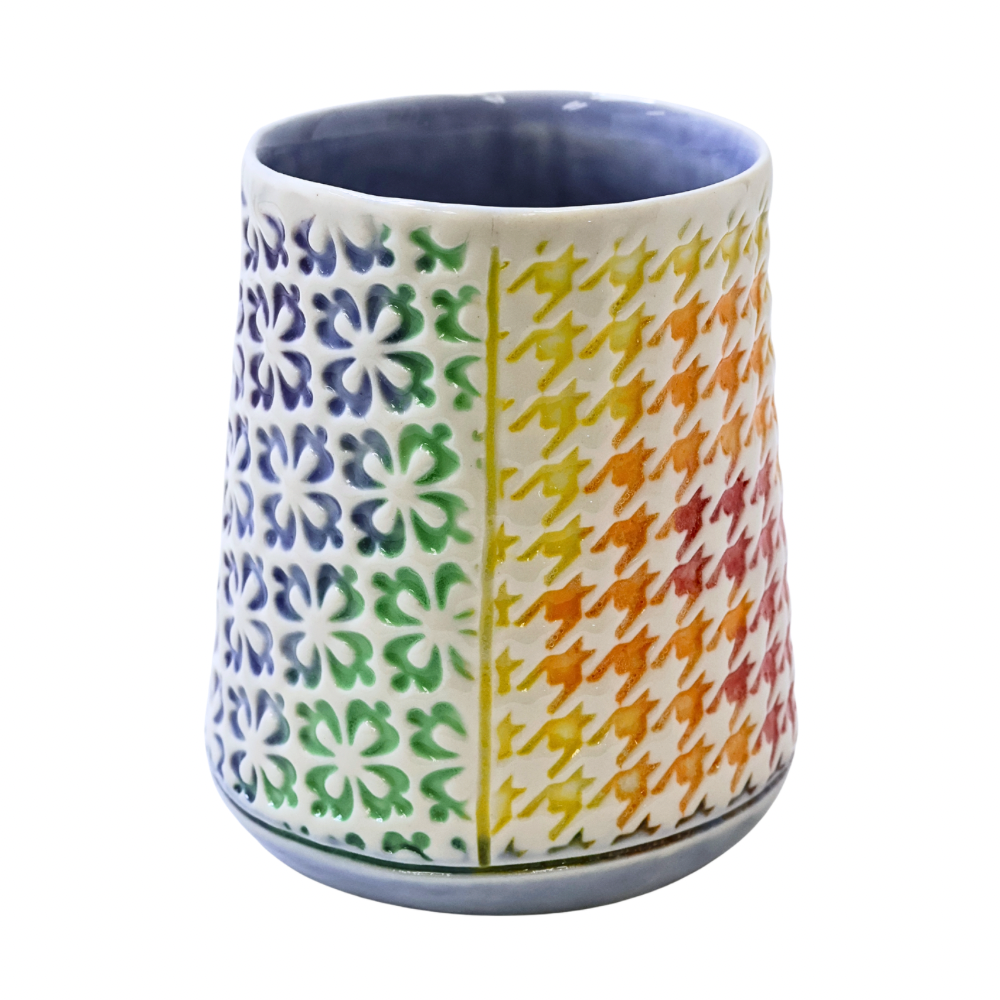 Patterned Cups - Rainbow