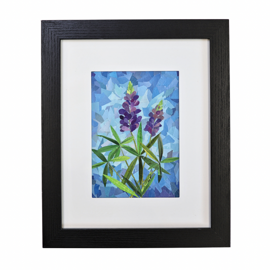 Lupine Framed