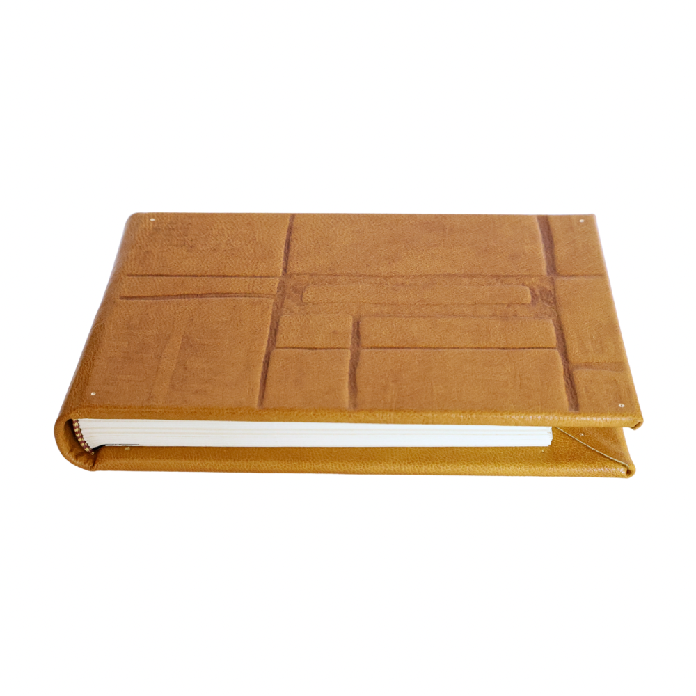 4x7 Hardbound Journal Block Print