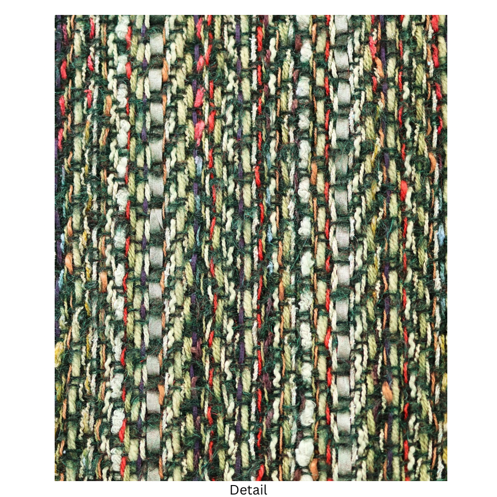 Handwoven Throw - Sage/Multi
