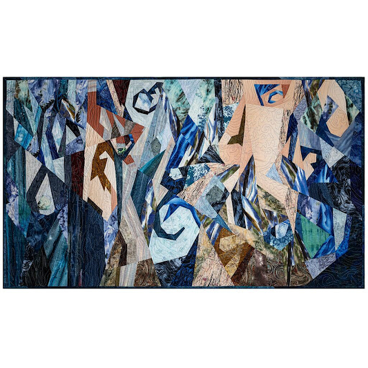 "Blue Jupiter" quilt