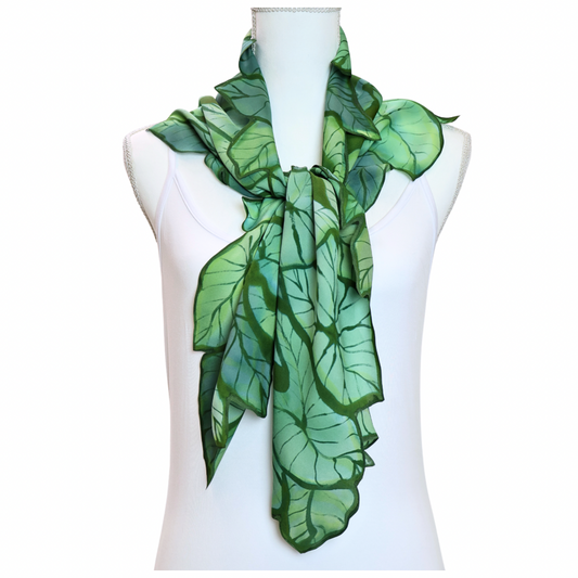 "Leafiest". Cling Scarf
