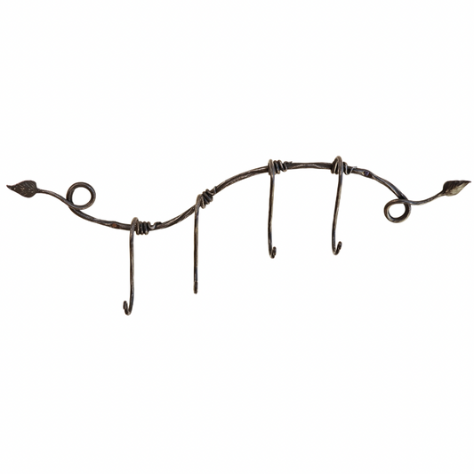 Vine Coat Rack w/ 4 Hooks