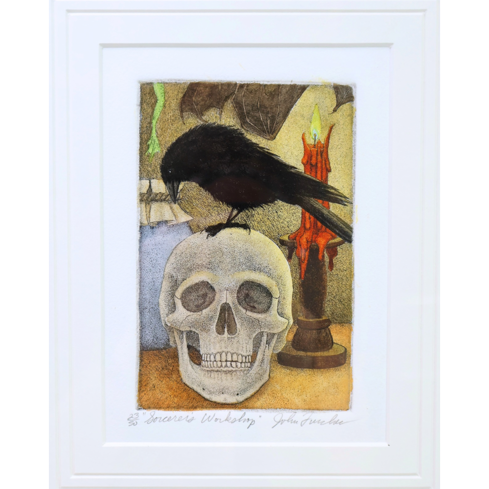 Sorcerer's Workshop (23/50, 11½x13½)