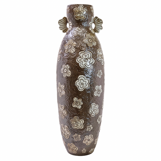 Tall Vessel w/ Flowers