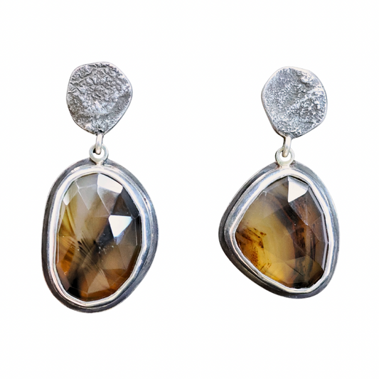 Montana Agate Pebble Drop ER