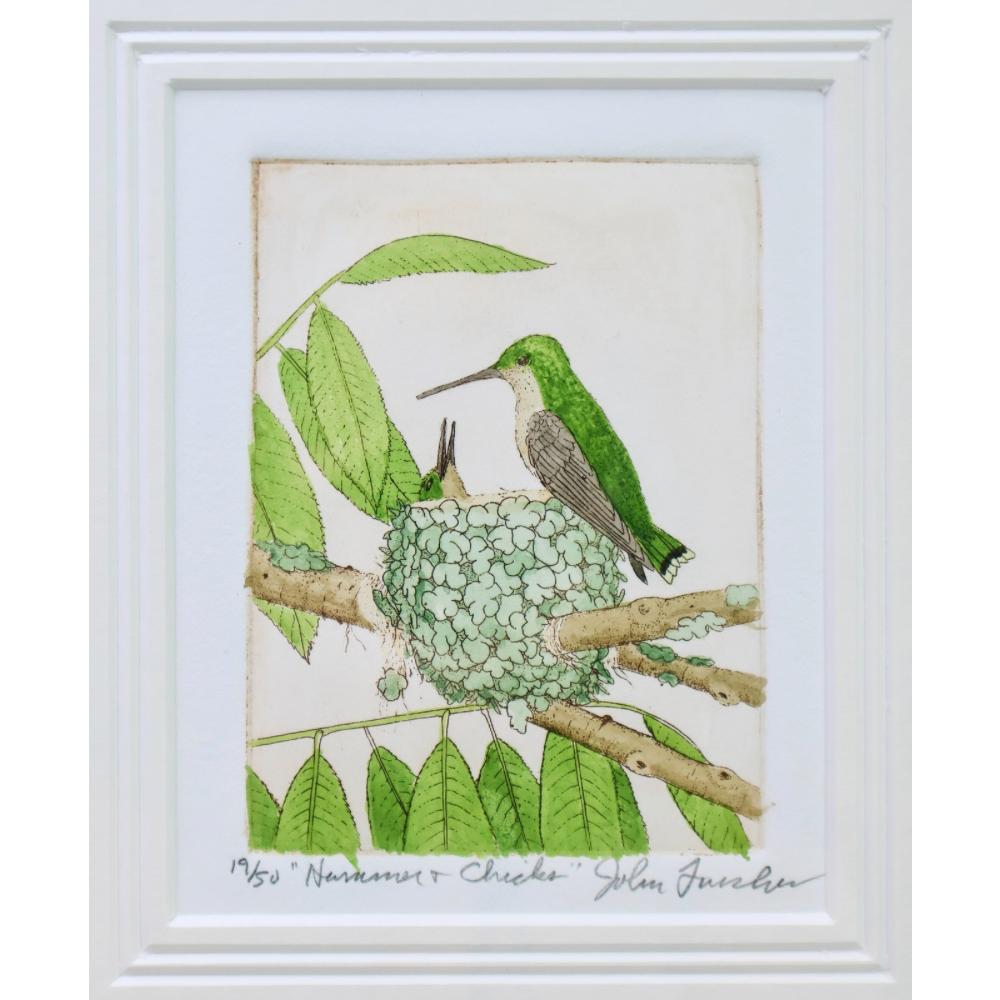 Hummer & Chicks (19/50, 11x11)