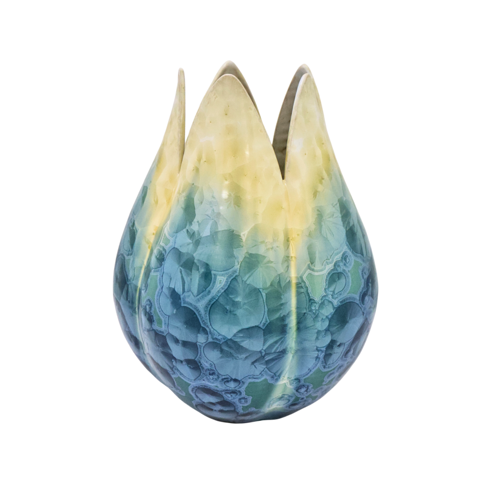 Sea Green Bloom Vase