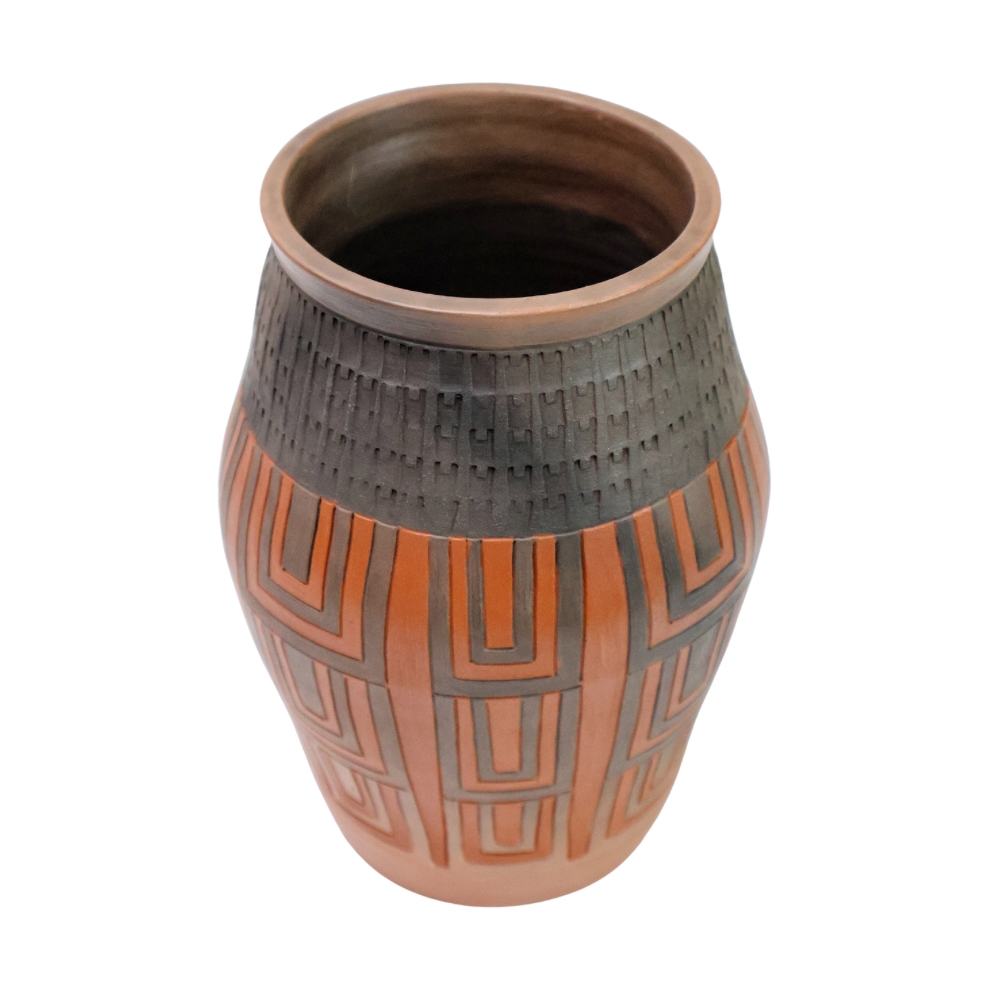 Medium Carved Vessel