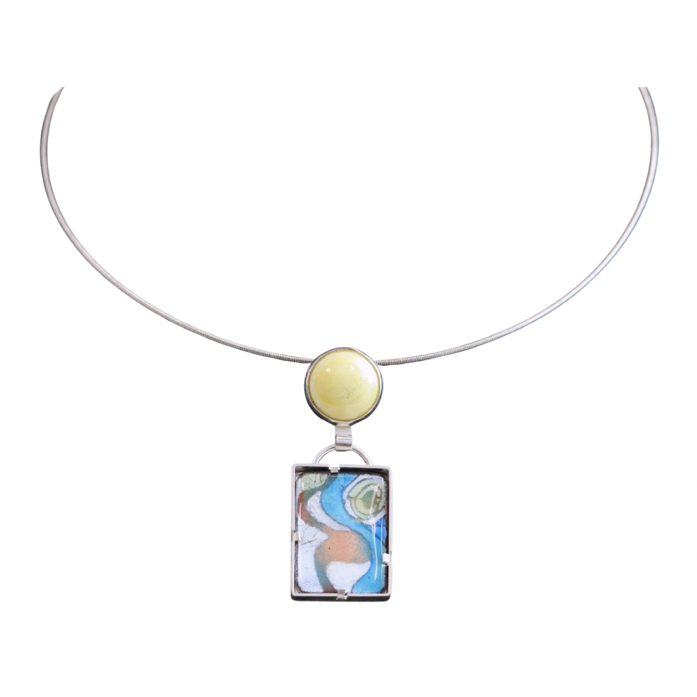 Enamel Necklace