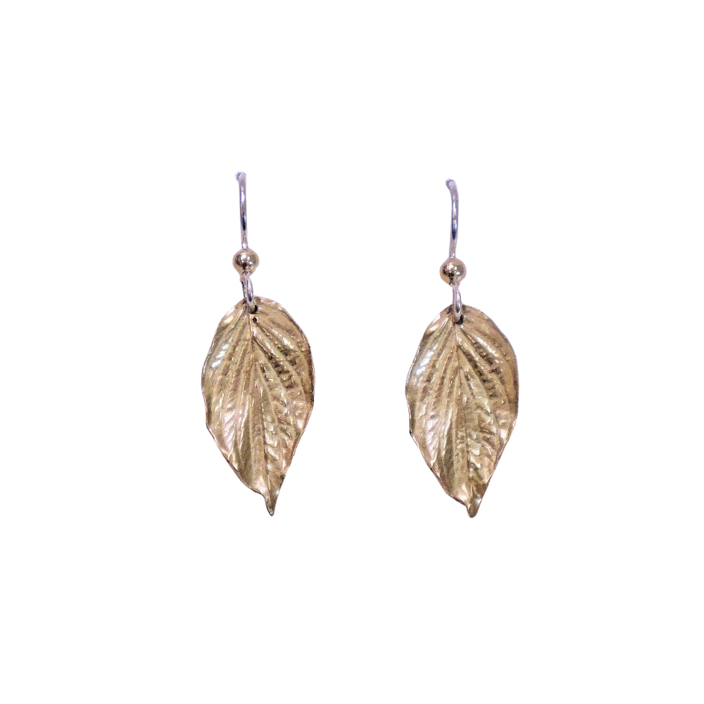 Golden Leaf Earrings