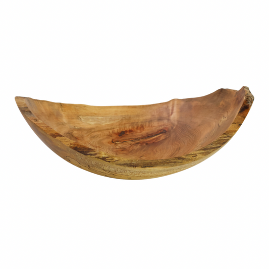 Oval Maple Bowl