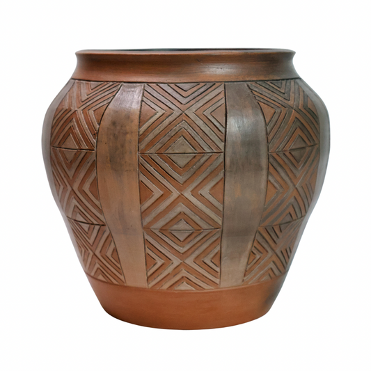 Chevron Vase/Planter