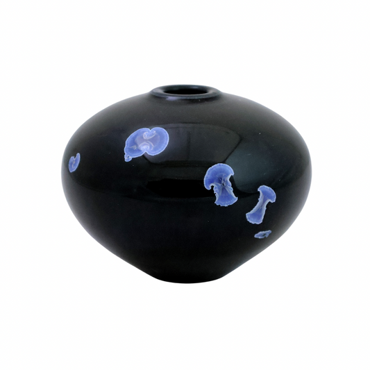 Midnight Squat Vase