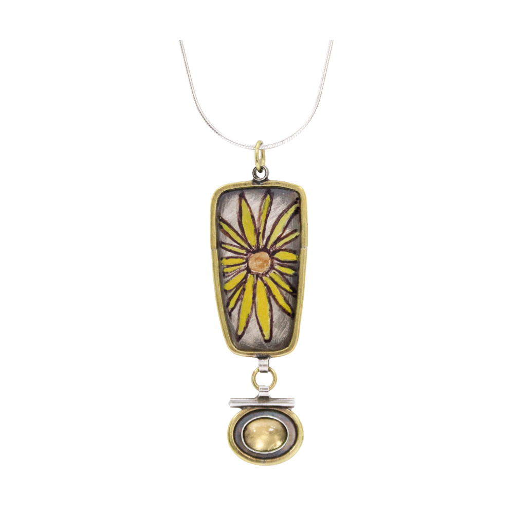 Yellow Daisy NK w/Citrine