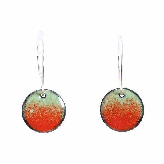 Small Dot on Hoop Earrings (Reversible) GDH1