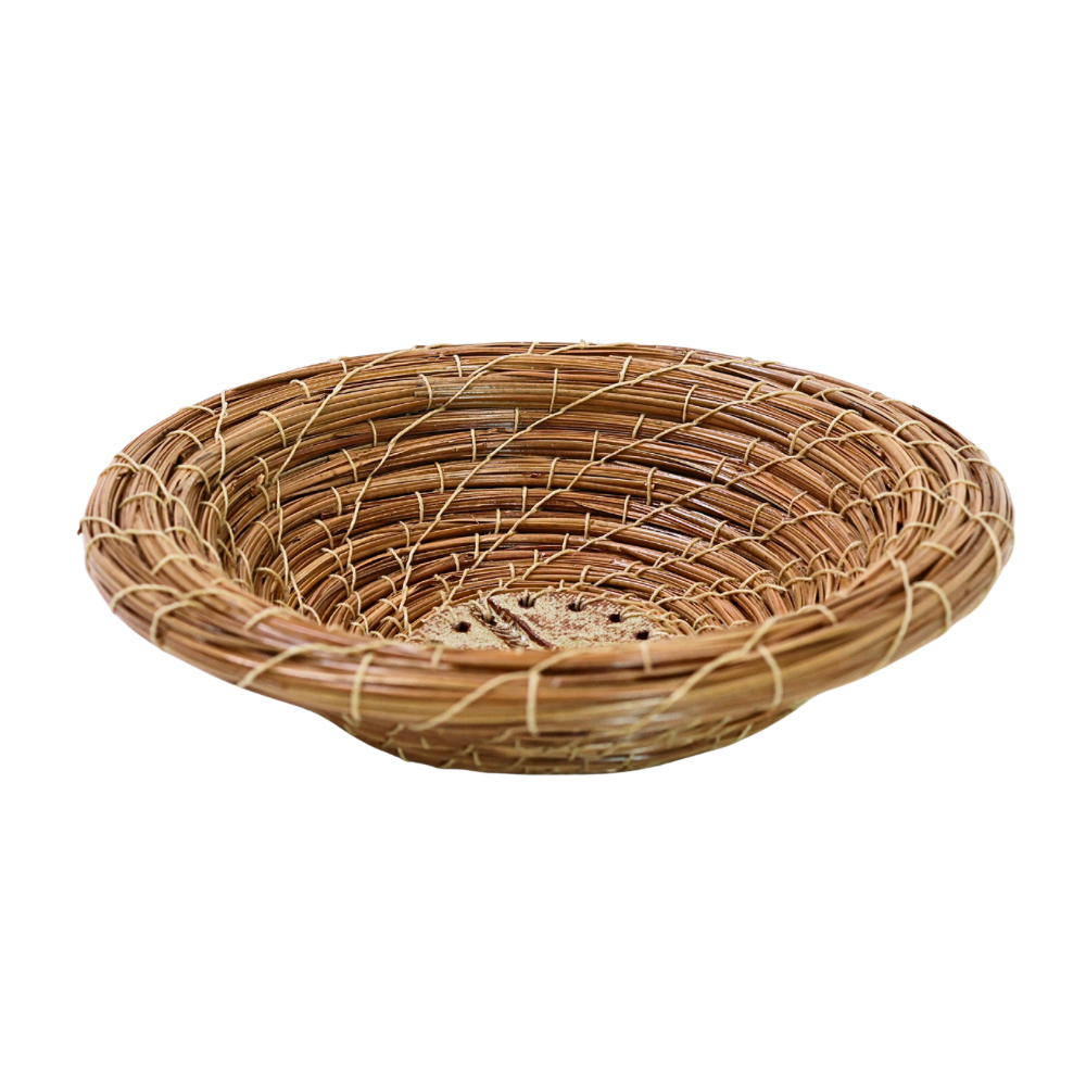 Rustic Bowl w/Rim (Red Clay)