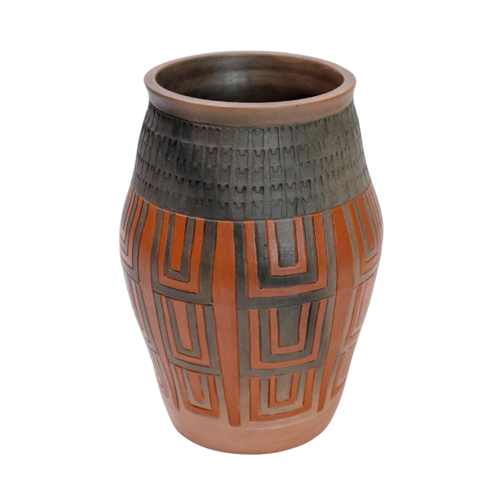 Medium Carved Vessel