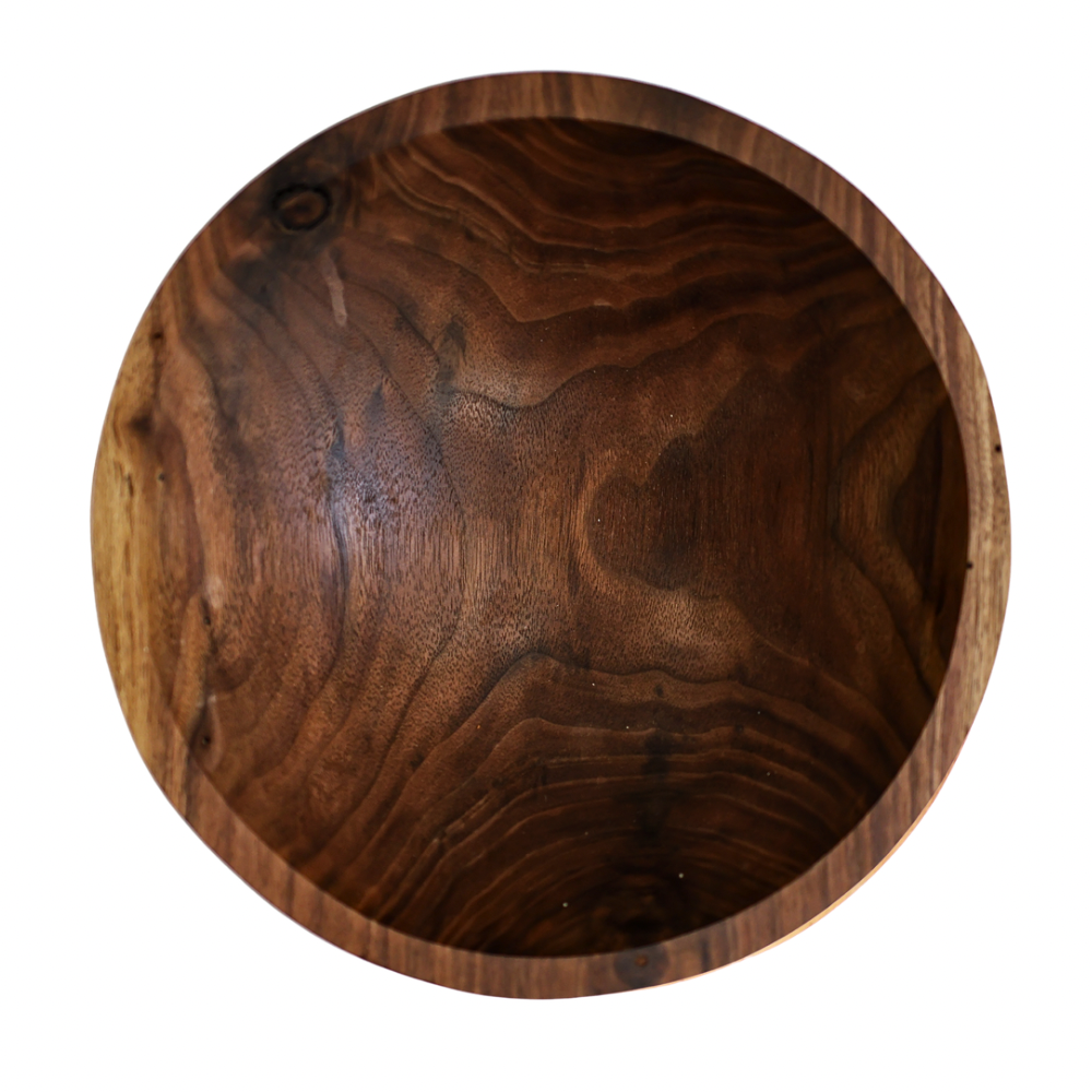 Small Round Bowl - Walnut