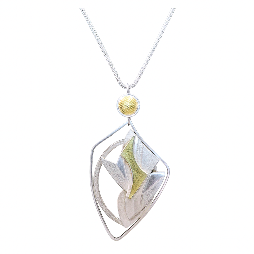 Sun and Lightning Pendant