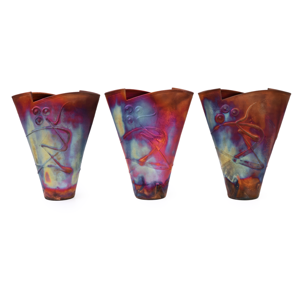 French Fan Vase