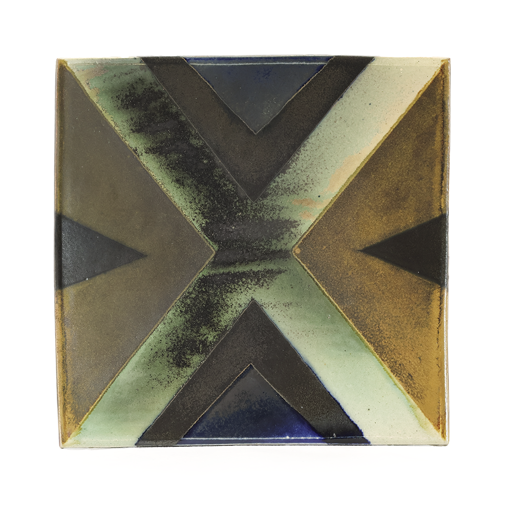 Wall Platter Grn/Blu/Blk