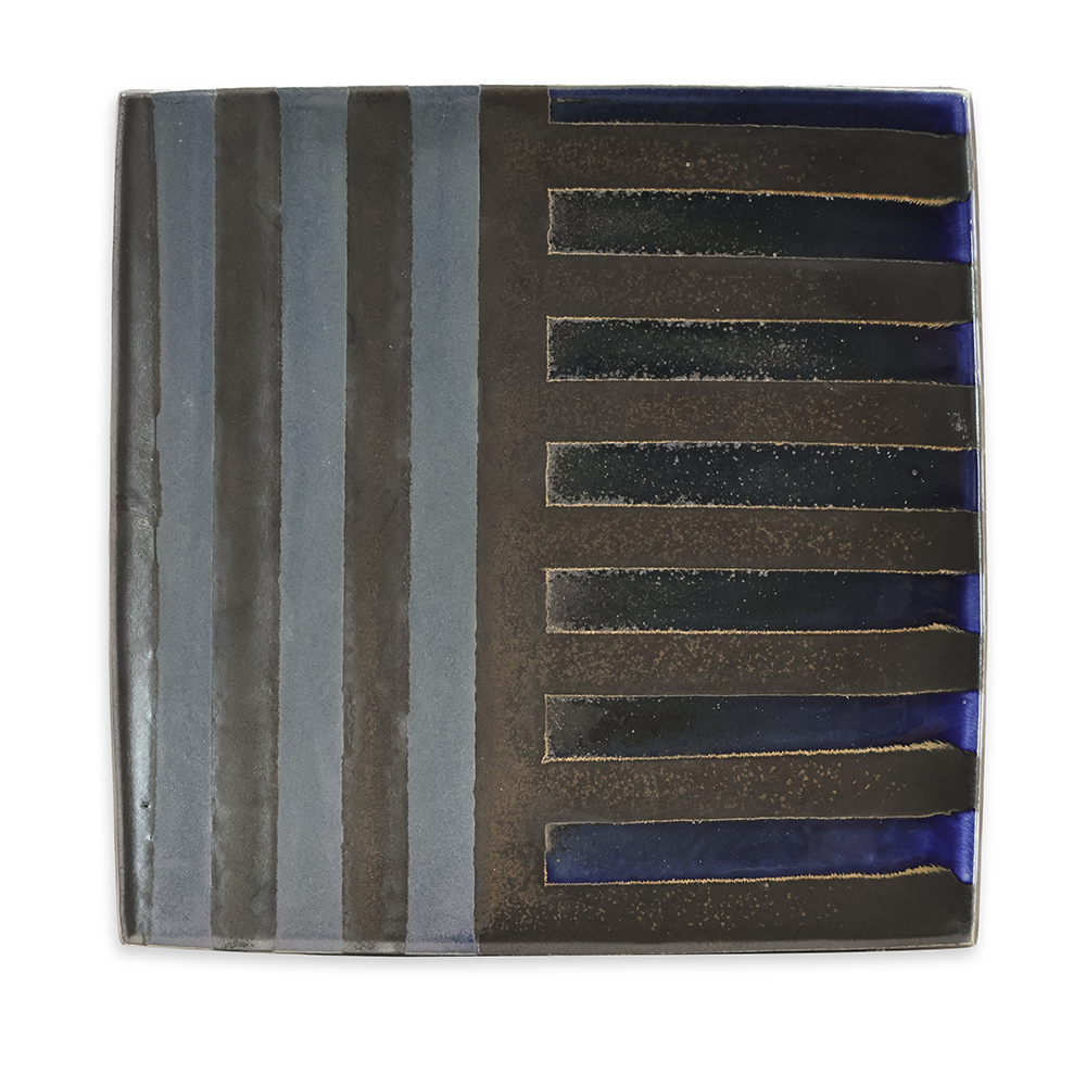 Wall Platter Blu/Blk