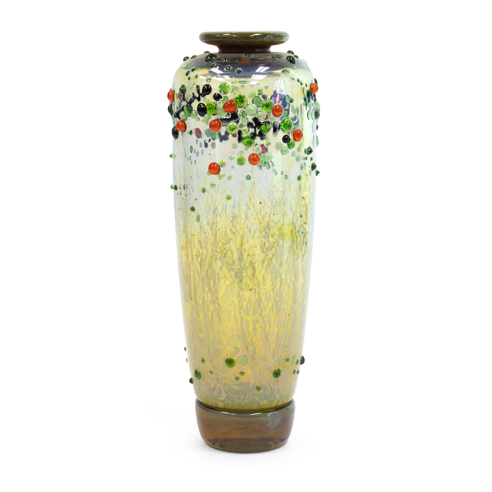 Clear Green Vase