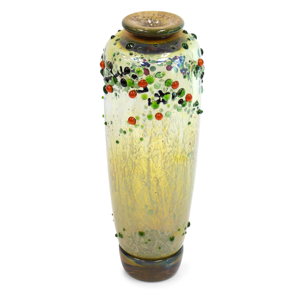 Clear Green Vase